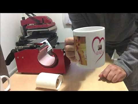 Impression design sur mug par sublimation