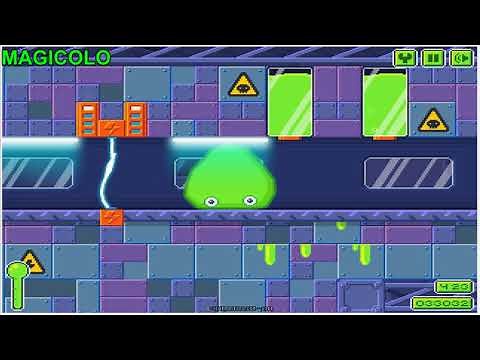 Slime Laboratory HD gameplay by Magicolo Y8 Games