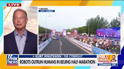Humanoid robot breaks half-marathon record