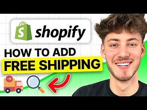 How To Add Free Shipping on Shopify (2026 Tutorial)