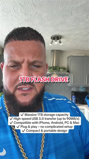 Never Run Out of Storage: 1TB High-Speed USB Flash Drive