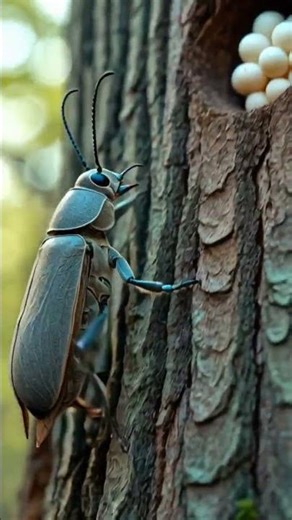 “What Happens If an Insect Goes Inside an Egg? 🥚🐛
