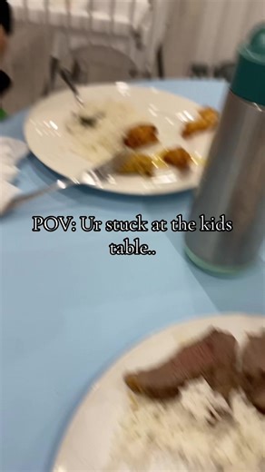 All jokes, I Love the kids table