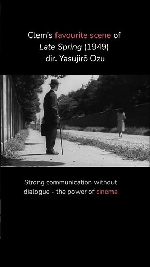 Great scene, great cinema! #latespring