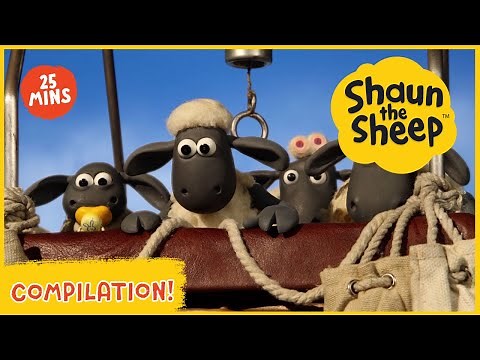 Shaun the Sheep BEST Adventures 🚌 | Shaun the Sheep & Friends | Cartoons for Kids
