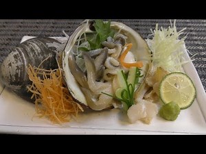 北寄貝【ほっきがい】さばき方～料理 御造り【お刺身】になるまで