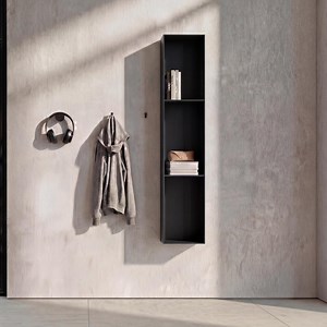 Slim Vertical Storage Unit – Metal Wall Floating Shelf With 3 Sections, Storage for Books or Small Space - Etsy Canada