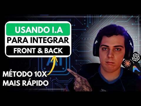 Como uso IA para conectar BACK e FRONT 10x mais rápido