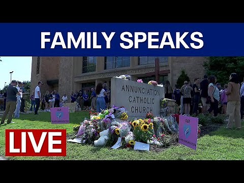 LIVE | Annunciation School shooting: Family of child who was killed speaks