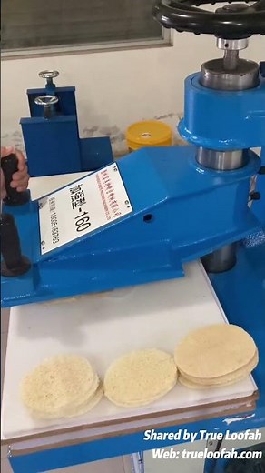 Production Process of Loofah Body Scrubber for Shower #showerloofah #loofah