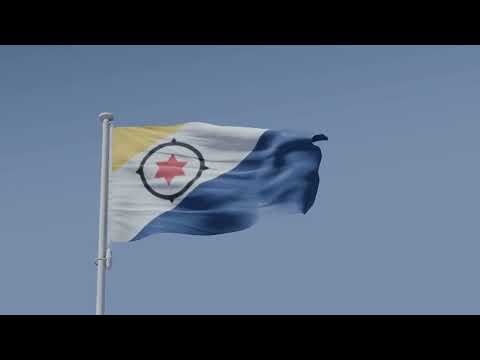 Flag of Bonaire (loop)