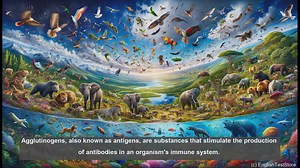 Agglutinogen in biology