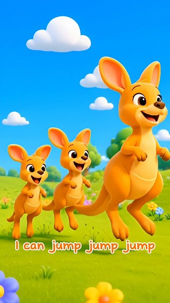 I can jump jump jump #whatcanyoudo #kidssongs #englishforkids