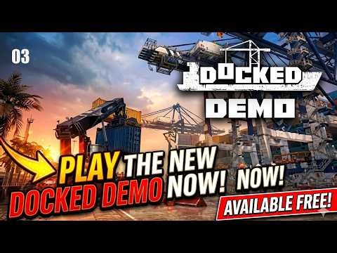 Do NOT skip this Demo! | Docked Gameplay part 3 #Docked #SimulatorGames #NewGames