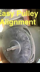 Check your belt alignment the easy way