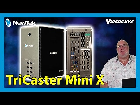TriCaster Mini X - Professional Live Production for All
