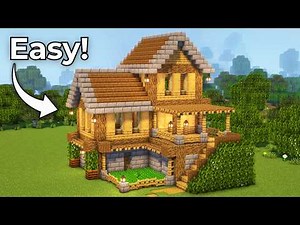 Minecraft: How to Build a Starter Survival House | Tutorial🏠