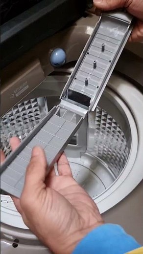how to clean magic filter samsung top load washing machine #trending #viral #samsung #sorts