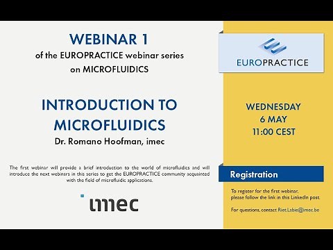S2-E1- Microfluidics webinar series - Part 1 - An Introduction to Microfluidics