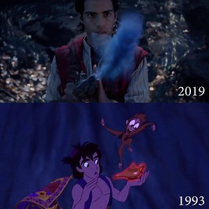 ALADDIN : dessin animé VS live action ! 🧞‍♂ | AlloCiné