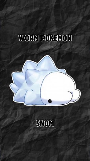 Snom | Pokemon Encyclopedia | Pokedex #pokemon #pokedex #snom