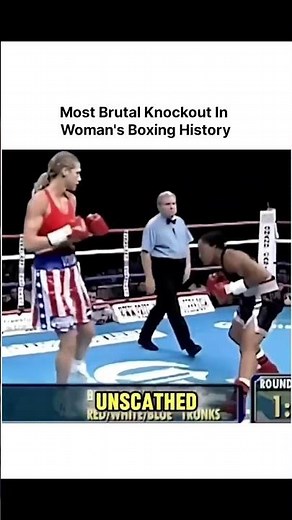 Most Brutal KO in Women’s Boxing 😳🔥 #boxing #shorts