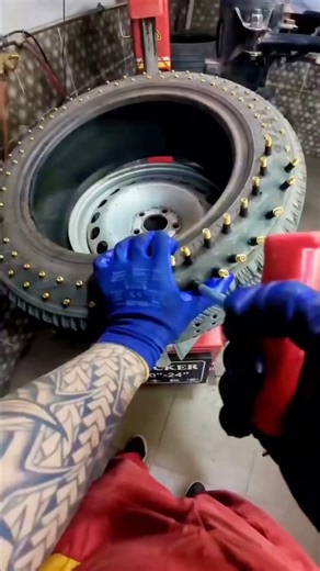 This Tire Has Too Many Valves… Here’s Why #mechanic #mechaniclife #tools #diy #reels