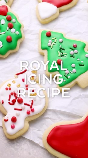 Our holy grail royal icing recipe is finally live on the site! Prob the most important easy Christmas recipe you’ll need this month. 🎄 #royalicing #cookies #christmascookies #baking #easyrecipes #thecookierookie RECIPE 👉🏻 https://www.thecookierookie.com/royal-icing-recipe/ | The Cookie Rookie