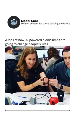 AI Models | System | Intelligence on Instagram: "Artificial intelligence is redefining what’s possible for the human body. AI-powered bionic limbs are no longer just replacements—they are intelligent extensions that learn, adapt, and respond like natural limbs. By combining advanced sensors, machine learning, and neural integration, these technologies are restoring mobility, independence, and confidence to millions. From improved precision to real-time responsiveness, bionic limbs are helping pe