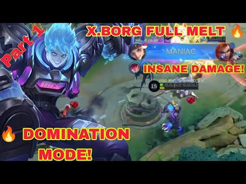 🔥 X.Borg Domination – Part 1 #mrnubgaming #mobilelegendsbangbang