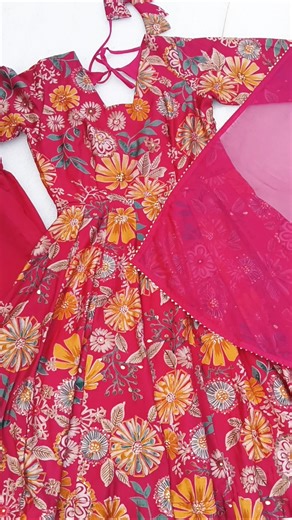 Festive Special Kediya Kurti Set ✨ Heavy Flare Palazzo & Dupatta | Wedding Guest Outfit USA