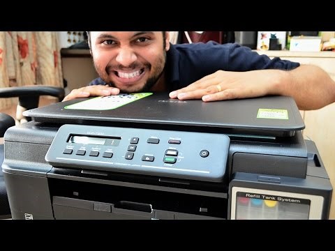 Brother DCP-T300 Colour Multifunction Ink Tank Printer UNBOXING/REVIEW/INK FILL