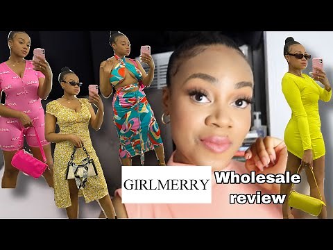 GIRLMERRY WHOLESALE VENDOR REVIEW (clothing & nails) DRESSES, ROMPER, & TWO PIECE SET!