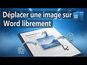 🖼️ Word : déplacer une image librement facilement