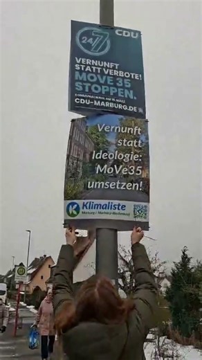 Klimaliste Marburg: Für Freiheit bei der Verkehrsmittelwahl (MoVe35 wirkt)