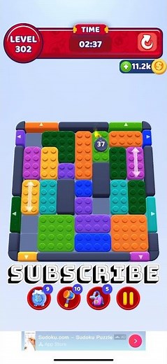 Color Block Jam : Level 302 Solution | Step-by-Step Guide| #games #gaming #funny #gameplay #puzzle