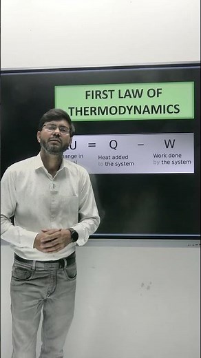 First Law of Thermodynamics Explained by Ankur Sir