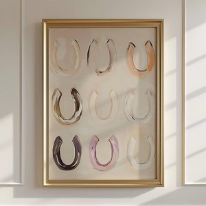 Horseshoes Print Western Wall Art Southwestern Print Lucky You Art Modern Country Poster Western Style Bedroom Art Digital Download - Etsy