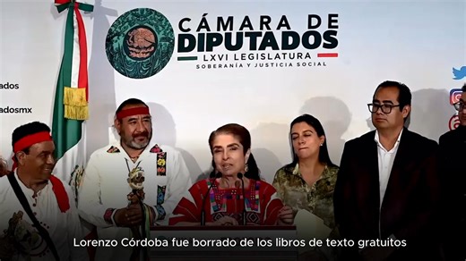 1.9K views · 108 reactions | ❌ Lorenzo Córdoba queda inscrito en la historia de nuestro país como un discriminador a los pueblos indígenas. ¡No olvidamos que los conservadores han querido exterminar a nuestras culturas! Dip. Antares Vázquez Alatorre | Diputadas y Diputados Morena | Facebook