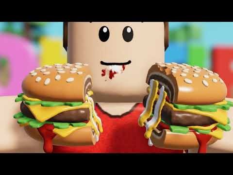 ASMR Roblox Eating Burger 🍔 | Crunchy & Juicy Burger Sounds | No Talking