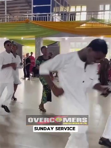 Come and dance away your worries in today's service at Overcomers Christian mission #grandfinale #NOTMYHEADNOTMYBLOOD | Overcomers Christian Mission HQ
