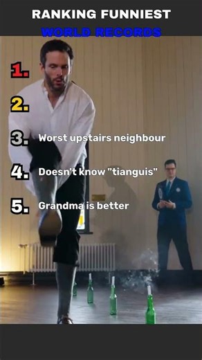 RANKING FUNNIEST WORLD RECORDS