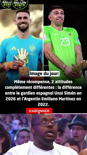 Même trophée, deux attitudes opposées… Unai Simón vs Martínez 😳🏆