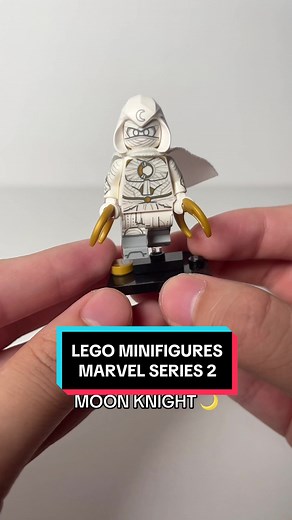 LEGO MINIFIGURES MARVEL SERIES 2 (71039) - MOON KNIGHT #legominifigures #legomarvel #moonknight #legounboxing #legoasmr