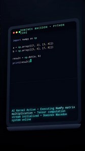 Python Numpy #numpy #python #foryou