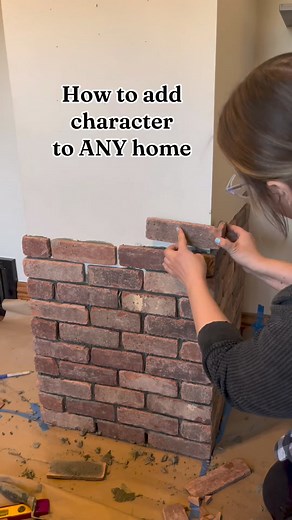 1.2M views · 12K reactions | 隣 BRICK COLOR BRIDGEWATER 隣 . ✨Repost @amandawilsonarts ・・・ Is your house boring? Too new looking? Add some character with brick! I absolutely love the look of brick. It adds some age and texture to any space. The next space I wanna add brick to is a kitchen. Where would you put brick? #diy #brick | Old Mill Building Products | Facebook