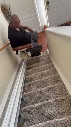 HomePro Mobility | Straight Stair Lift Install | Harmar SL300 Stairlift Installation Raleigh NC