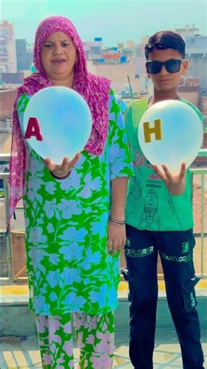 H & A…….. Ha Ha Ha Ha balloon prank 🤷‍♀️😫🎈 #shorts #funnyvideo #prank #viralvideo