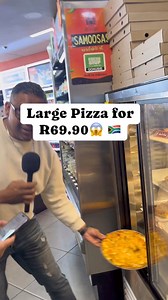 A Large pizza 🍕 for R69 😱Astron Energy Gonubie 🇿🇦#pizzalover #gonubie #EasternCape #supportlocalbusiness | Food Bru's Investigation & Travel