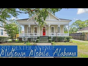 Inside Historic 1906 Home for Sale in Midtown Mobile, AL | Leinkauf District | 207 Dexter Ave 36604